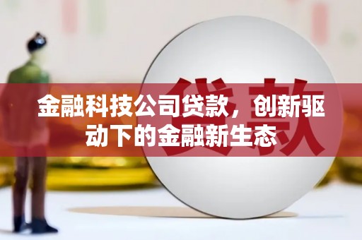 盐津金融科技公司贷款，创新驱动下的金融新生态