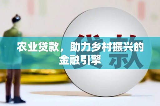 盐津农业贷款，助力乡村振兴的金融引擎