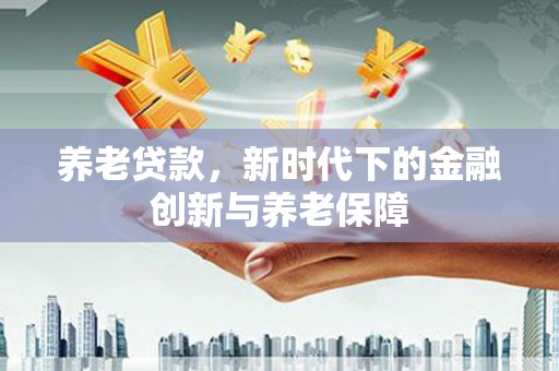 盐津养老贷款，新时代下的金融创新与养老保障