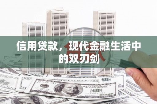 盐津信用贷款，现代金融生活中的双刃剑