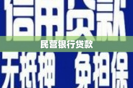 盐津民营银行贷款