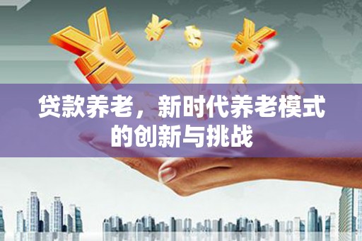 盐津贷款养老，新时代养老模式的创新与挑战
