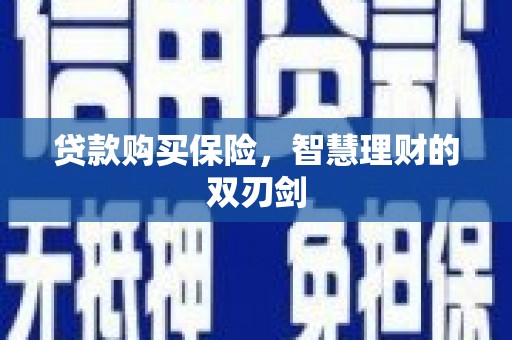 盐津贷款购买保险，智慧理财的双刃剑