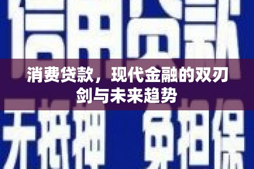 盐津消费贷款，现代金融的双刃剑与未来趋势