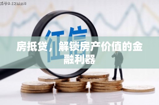 盐津房抵贷，解锁房产价值的金融利器