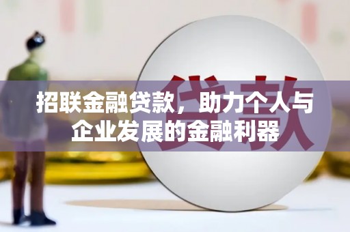 盐津招联金融贷款，助力个人与企业发展的金融利器