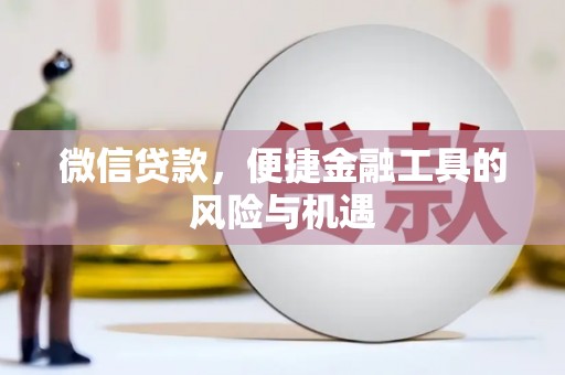 盐津微信贷款，便捷金融工具的风险与机遇