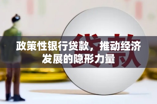 盐津政策性银行贷款，推动经济发展的隐形力量