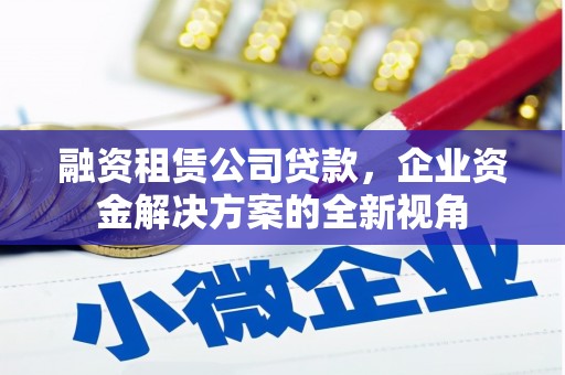 盐津融资租赁公司贷款，企业资金解决方案的全新视角