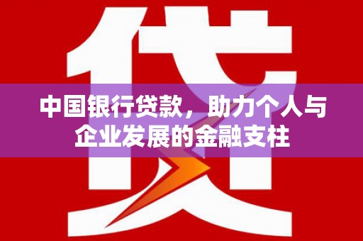 盐津中国银行贷款，助力个人与企业发展的金融支柱