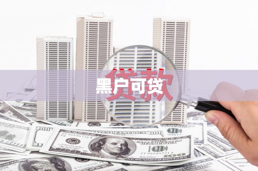 盐津黑户可贷