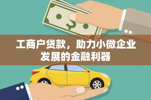盐津工商户贷款，助力小微企业发展的金融利器