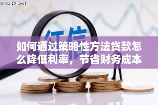 盐津如何通过策略性方法贷款怎么降低利率，节省财务成本