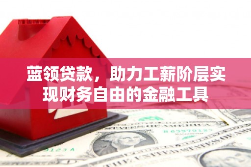 盐津蓝领贷款，助力工薪阶层实现财务自由的金融工具