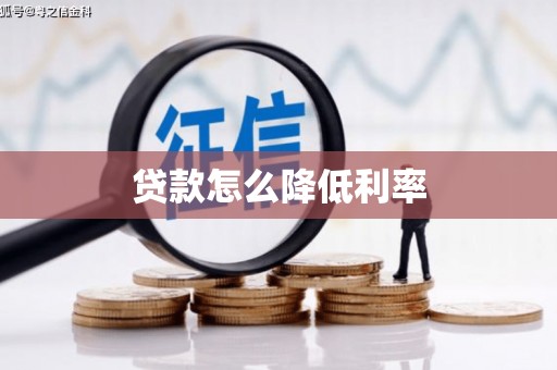 盐津贷款怎么降低利率