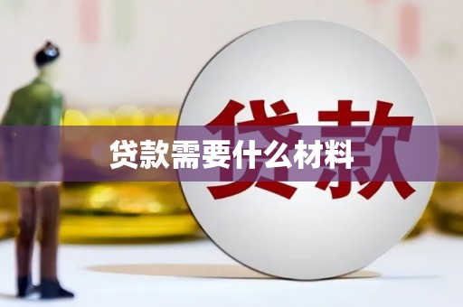 盐津贷款需要什么材料