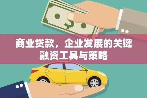 盐津商业贷款，企业发展的关键融资工具与策略