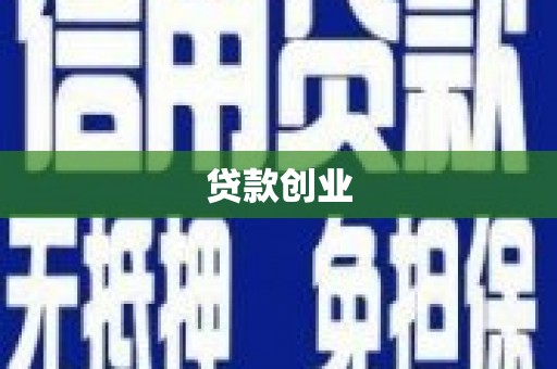 盐津贷款创业