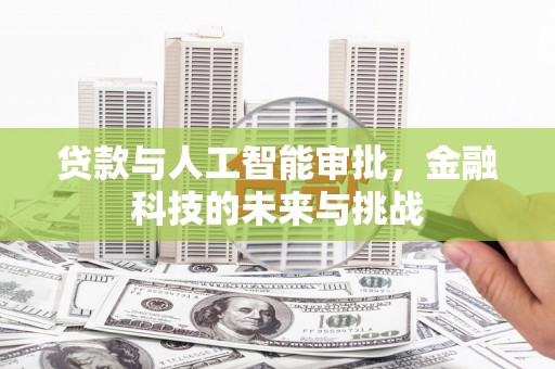 盐津贷款与人工智能审批，金融科技的未来与挑战
