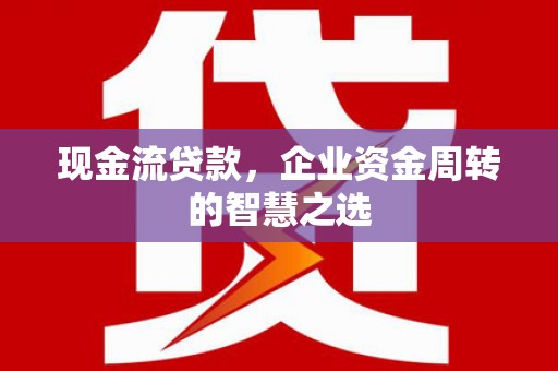 盐津现金流贷款，企业资金周转的智慧之选