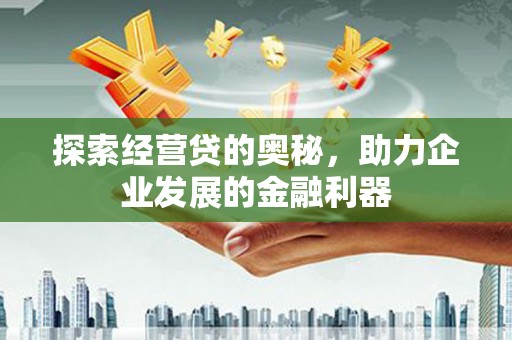 盐津探索经营贷的奥秘，助力企业发展的金融利器