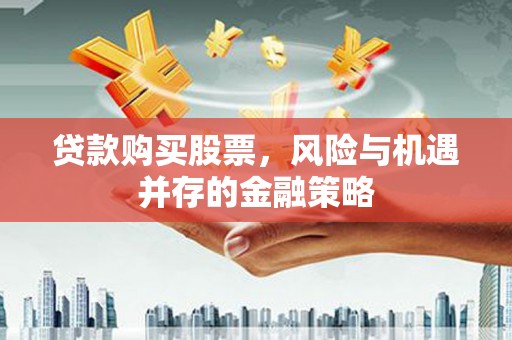 盐津贷款购买股票，风险与机遇并存的金融策略
