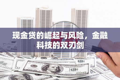 盐津现金贷的崛起与风险，金融科技的双刃剑