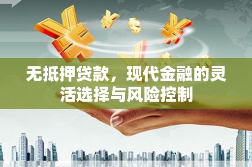 盐津无抵押贷款，现代金融的灵活选择与风险控制