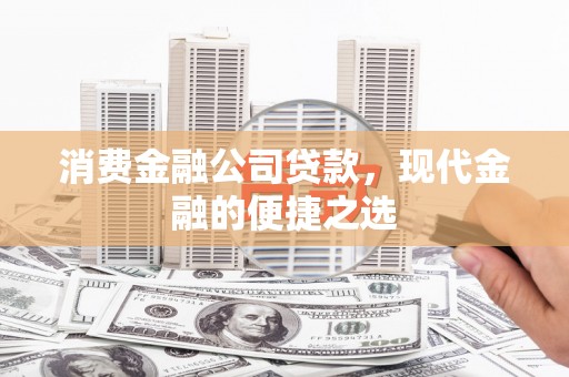 盐津消费金融公司贷款，现代金融的便捷之选