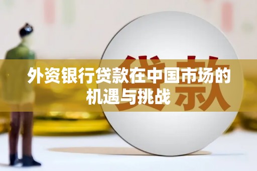 盐津外资银行贷款在中国市场的机遇与挑战