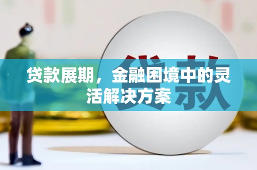 盐津贷款展期，金融困境中的灵活解决方案