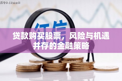 盐津贷款购买股票，风险与机遇并存的金融策略