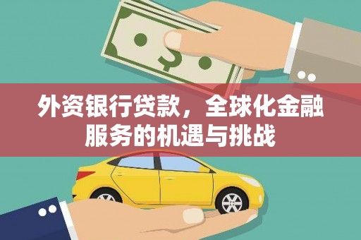 盐津外资银行贷款，全球化金融服务的机遇与挑战
