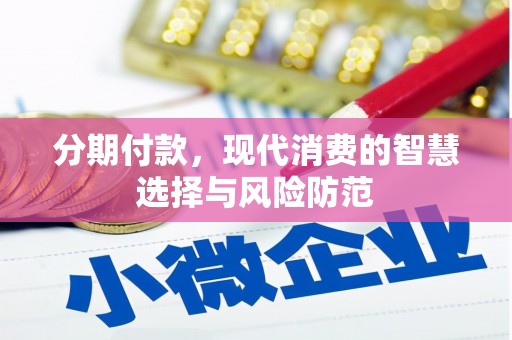 盐津分期付款，现代消费的智慧选择与风险防范