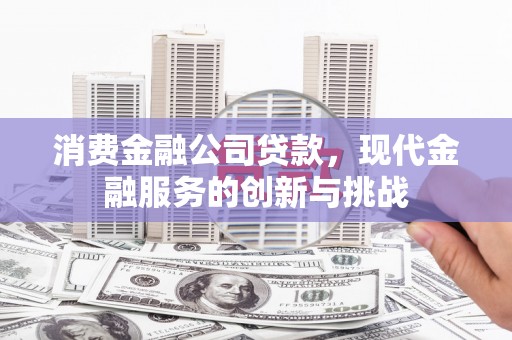 盐津消费金融公司贷款，现代金融服务的创新与挑战