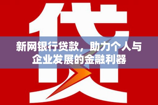 盐津新网银行贷款，助力个人与企业发展的金融利器