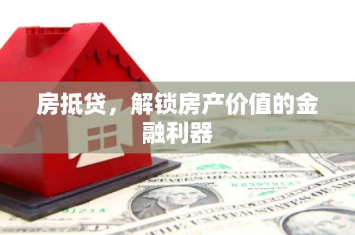 盐津房抵贷，解锁房产价值的金融利器