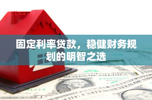 盐津固定利率贷款，稳健财务规划的明智之选