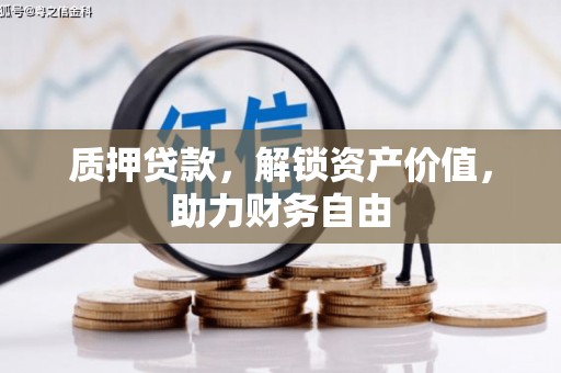 盐津质押贷款，解锁资产价值，助力财务自由