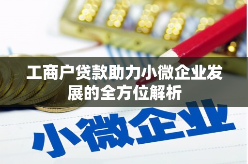 盐津工商户贷款助力小微企业发展的全方位解析