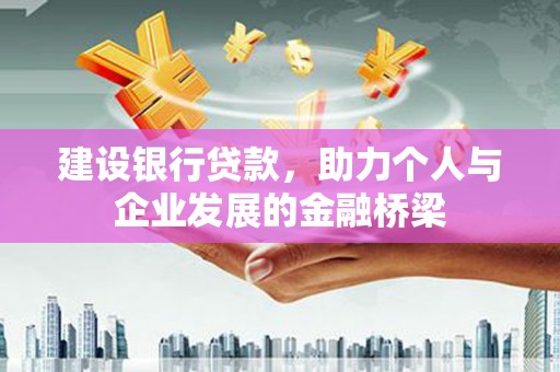 盐津建设银行贷款，助力个人与企业发展的金融桥梁
