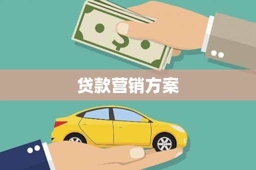 盐津贷款营销方案