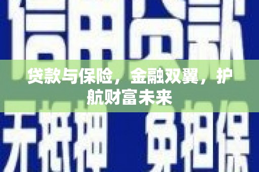 盐津贷款与保险，金融双翼，护航财富未来