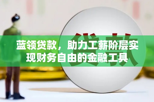 盐津蓝领贷款，助力工薪阶层实现财务自由的金融工具