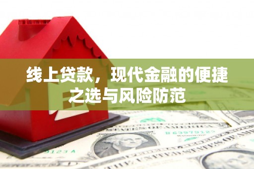 盐津线上贷款，现代金融的便捷之选与风险防范