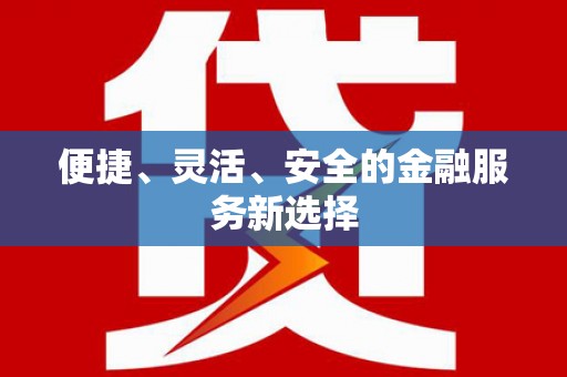 盐津便捷、灵活、安全的金融服务新选择