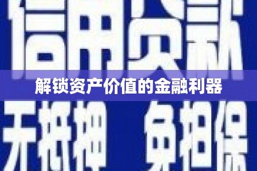 盐津解锁资产价值的金融利器