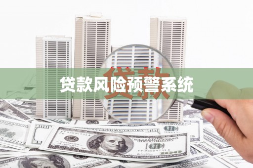 盐津贷款风险预警系统